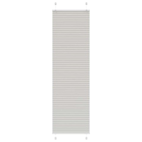 ROLETA PLISOWANA JASNOSZARA 60X200CM SZEROKOŚĆ TKANINY 59,4CM