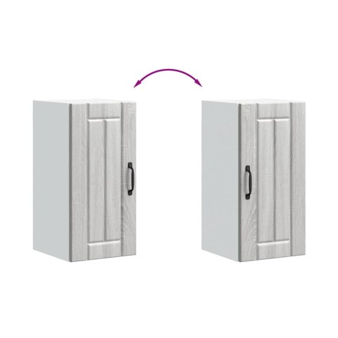 SZAFKA ŚCIENNA KUCHENNA "LUCCA" SZARA SONOMA