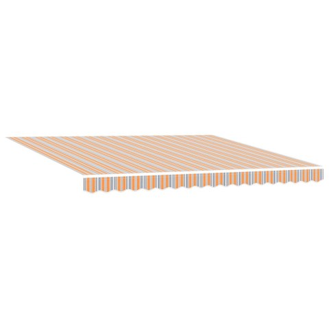 AUTOMATYCZNA MARKIZA CHOWANA W PASKI WIELOKOLOROWE 400X300CM