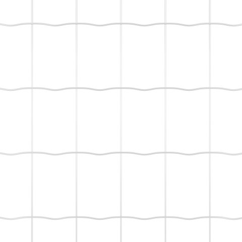 EURO PŁOT Z 5 SŁUPKAMI SREBRNY 0,8X10M STAL