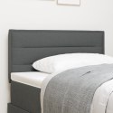 HEADBOARD LED LINIA DESIGN CIEMNOSZARY 90CM TKANINA