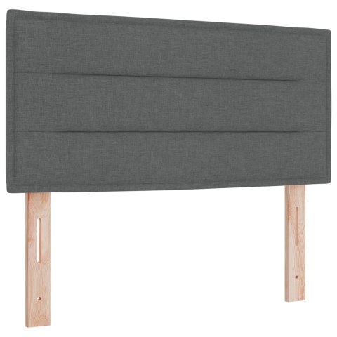 HEADBOARD LED LINIA DESIGN CIEMNOSZARY 90CM TKANINA