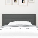 HEADBOARD LED LINIA DESIGN CIEMNOSZARY 90CM TKANINA