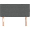 HEADBOARD LED LINIA DESIGN CIEMNOSZARY 90CM TKANINA