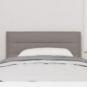 LED HEADBOARD LINES DESIGN TAUPE 80CM TKANINA