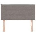 LED HEADBOARD LINES DESIGN TAUPE 80CM TKANINA