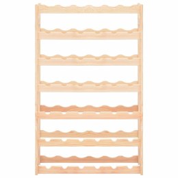 STOJAK NA 42 BUTELKI WINA DREWNO SOSNOWE