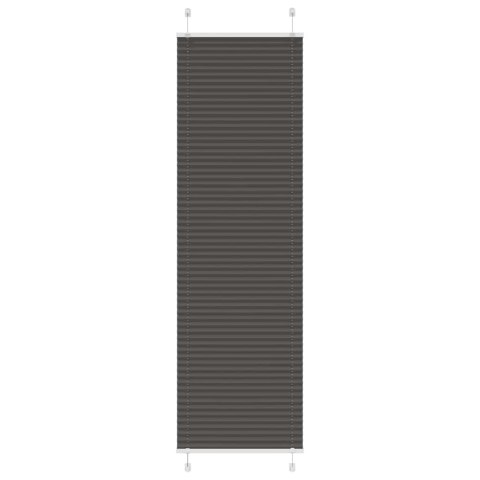 ROLETA PLISOWANA CZARNA 55X200CM SZEROKOŚĆ TKANINY 54,4CM