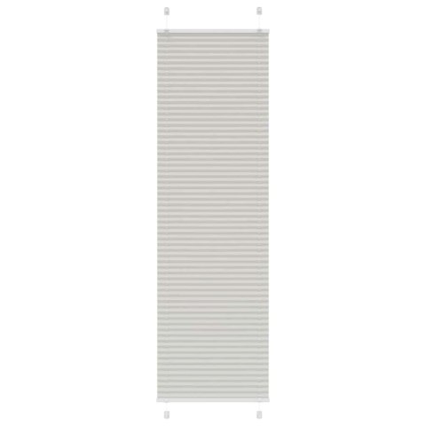 ROLETA PLISOWANA JASNOSZARA 55X200CM SZEROKOŚĆ TKANINY 54,4CM