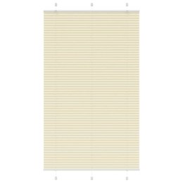 ROLETA PLISOWANA KREMOWA 110X200CM SZEROKOŚĆ TKANINY 109,4CM