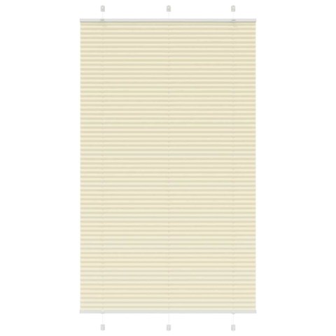 ROLETA PLISOWANA KREMOWA 110X200CM SZEROKOŚĆ TKANINY 109,4CM