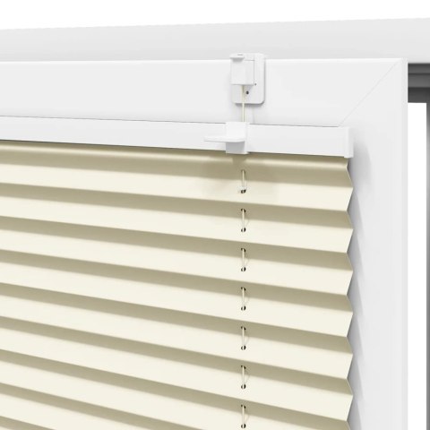 ROLETA PLISOWANA KREMOWA 110X200CM SZEROKOŚĆ TKANINY 109,4CM