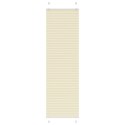 ROLETA PLISOWANA KREMOWA 65X200CM SZEROKOŚĆ TKANINY 64,4CM