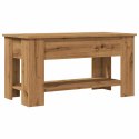 STOLIK KAWOWY ARTISAN OAK 101X49X52CM DREWNO KLEJONE