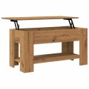 STOLIK KAWOWY ARTISAN OAK 101X49X52CM DREWNO KLEJONE