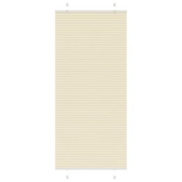 ROLETA PLISOWANA KREMOWA 85X200CM SZEROKOŚĆ TKANINY 84,4CM