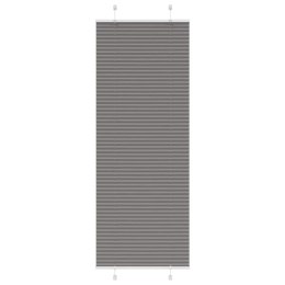 ROLETA PLISOWANA ANTRACYTOWA 70X200CM SZEROKOŚĆ TKANINY 69,4CM