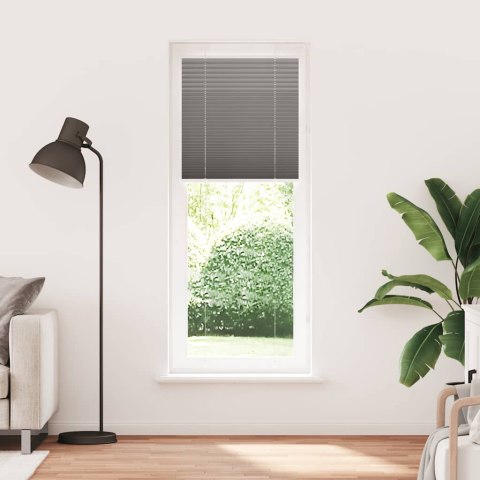 ROLETA PLISOWANA ANTRACYTOWA 70X200CM SZEROKOŚĆ TKANINY 69,4CM