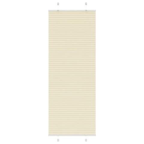 ROLETA PLISOWANA KREMOWA 70X200CM SZEROKOŚĆ TKANINY 69,4CM