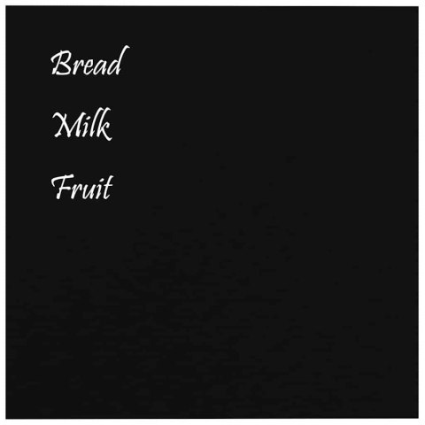 VidaXL Ścienna tablica magnetyczna, czarna, 60x60 cm, szkło hartowane