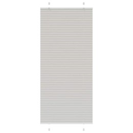 ROLETA PLISOWANA JASNOSZARA 100X200CM SZEROKOŚĆ TKANINY 99,4CM