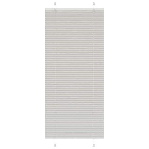 ROLETA PLISOWANA JASNOSZARA 100X200CM SZEROKOŚĆ TKANINY 99,4CM