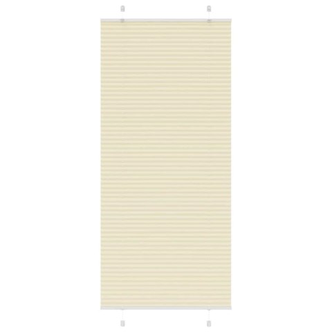 ROLETA PLISOWANA KREMOWA 90X200CM SZEROKOŚĆ TKANINY 89,4CM