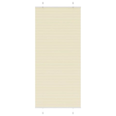 ROLETA PLISOWANA KREMOWA 95X200CM SZEROKOŚĆ TKANINY 94,4CM