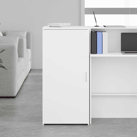 SZAFKA DO PRZECHOWYWANIA BIAŁA 50X45X103,5CM