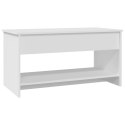 STOLIK KAWOWY BIAŁY 102X50X52,5CM