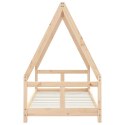 RAMA ŁÓŻKA DZIECIĘCEGO 80X160CM DREWNO SOSNOWE