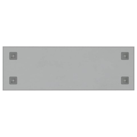 ŚCIENNA TABLICA MAGNETYCZNA BIAŁA 80X30CM SZKŁO HARTOWANE