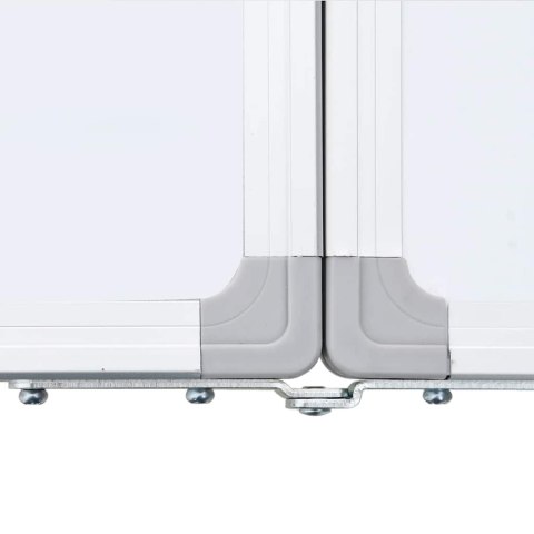 TABLICA MAGNETYCZNA SKŁADANA 160X40X1,7CM ALUMINIOWA