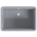 WANIENKA DO PRANIA SZARA 59X41X75CM ŻYWICA SYNTETYCZNA