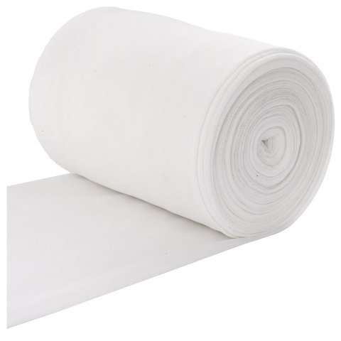 ROLKA MATERIAŁU RZEMIEŚLNICZEGO BIAŁA TKANINA 50M