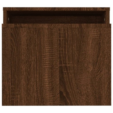 STOLIK KAWOWY BRĄZOWY DĄB 100X48X40CM