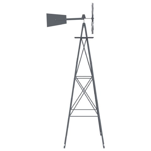 WIATRAK SZARY 84X68X245CM ŻELAZO