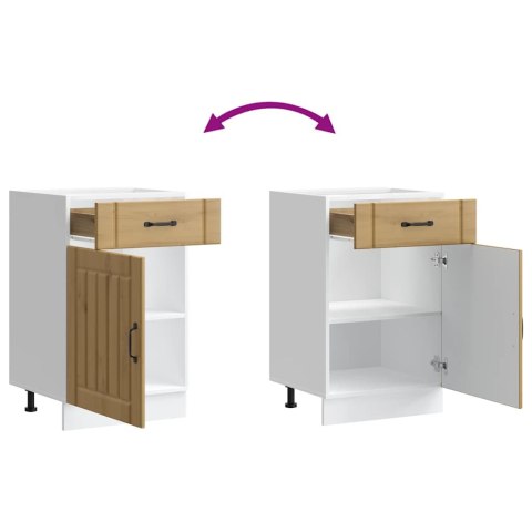 SZAFKA KUCHENNA DOLNA „LUCCA" DĄB RZEMIEŚLNICZY