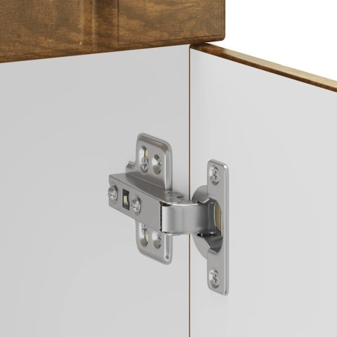 SZAFKA KUCHENNA DOLNA „LUCCA" DĄB WĘDZONY DREWNO KLEJONE