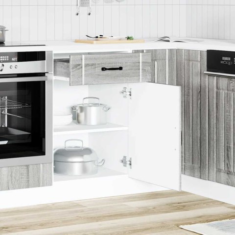 SZAFKA KUCHENNA DOLNA „LUCCA" SZARA SONOMA