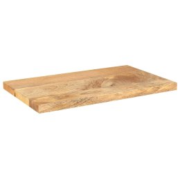 BLAT STOŁU 50X20X3,8CM PROSTOKĄTNY LITE DREWNO MANGO