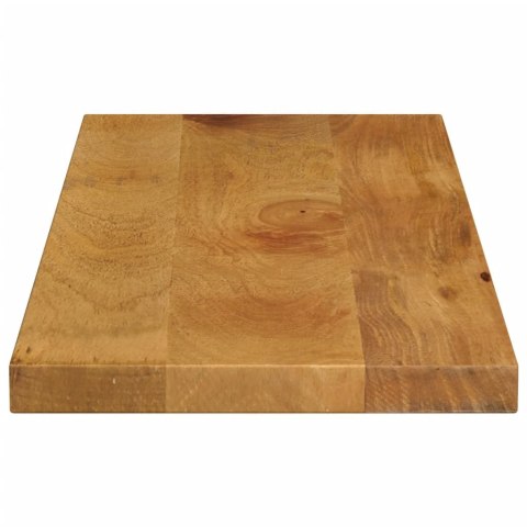 BLAT STOŁU 80X30X2,5CM PROSTOKĄTNY LITE DREWNO MANGO