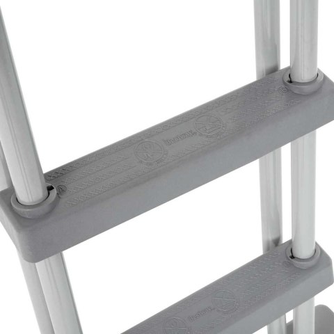 BESTWAY BASEN POWER STEEL Z ZESTAWEM PROSTOKĄTNY 488X244X122CM