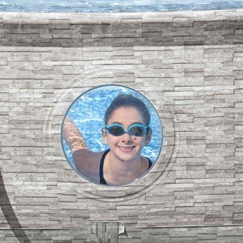 BESTWAY BASEN POWER STEEL Z AKCESORIAMI 488X 305X 107CM