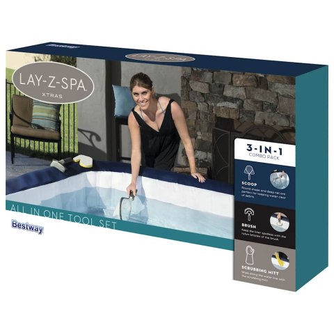 BESTWAY LAY-Z-SPA ALL IN ONE ZESTAW NARZĘDZI DO CZYSZCZENIA