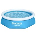 BESTWAY NADMUCWANY BASEN FAST SET OKRĄGŁY 244X 66CM 57265