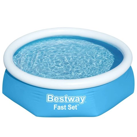 BESTWAY NADMUCWANY BASEN FAST SET OKRĄGŁY 244X 66CM 57265