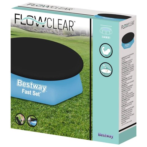 BESTWAY PLANDEKA NA BASEN FLOWCLEAR FAST SET 240CM