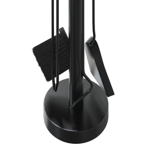 5-CZĘŚCIOWY ZESTAW AKCESORIÓW DO KOMINKA 18X56CM STAL