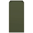 DONICZKA OLIWKOWO-ZIELONA 40X80X80CM STALOWA